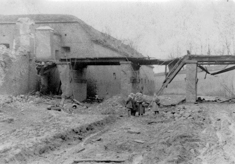 Fort Winiary - Cytadela po walkach w 1945 roku 